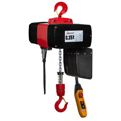 Delta Premium Elektrischer Kettenzug DMH Tragkraft 0,25t Hubhoehe 10m Kettenstraenge