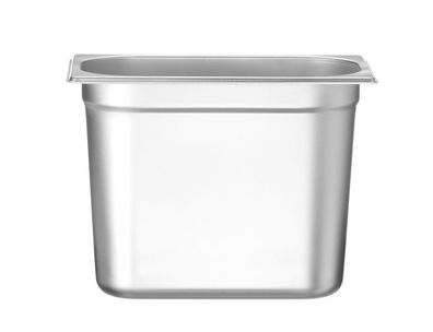 Hendi GN-Behälter Budget Line GN14 5,5 Liter aus Edelstahl AISI 201