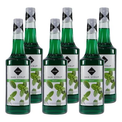 Rioba Mint Syrup (6 x 0,7L)