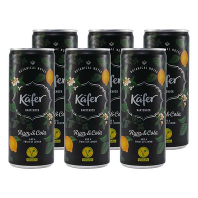 Käfer Bartender Rum & Cola (12 x 0,25L)