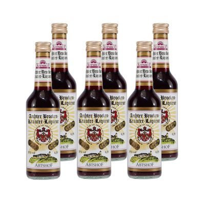Abtshof Aechter Brocken-Kräuter-Liqueur (6 x 0,35L)