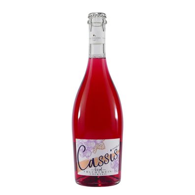 Cassis Fruchtwein Cocktail