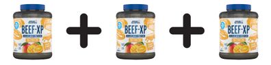 3 x Applied Nutrition Beef-XP, Orange & Mango - 1800g