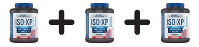 3 x Applied Nutrition ISO-XP, Strawberry - 1800g