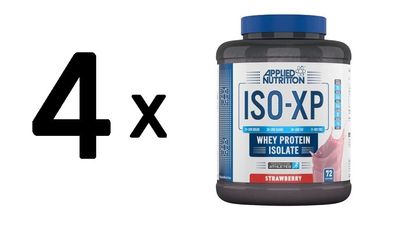 4 x Applied Nutrition ISO-XP, Strawberry - 1800g