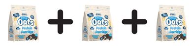 3 x Applied Nutrition Critical Oats Protein Porridge, Cookies & Cream - 600g