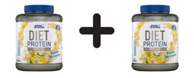 2 x Applied Nutrition Diet Whey, Banana - 1800g