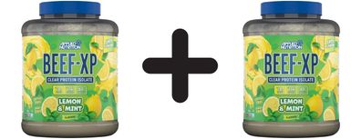 2 x Applied Nutrition Beef-XP, Lemon & Mint - 1800g
