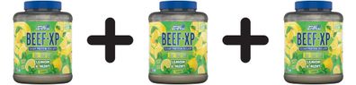 3 x Applied Nutrition Beef-XP, Lemon & Mint - 1800g