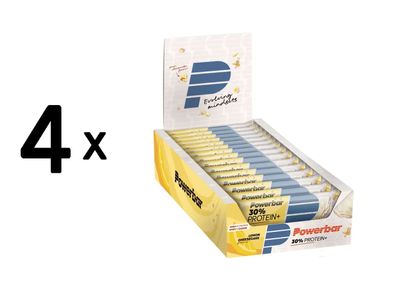 4 x Powerbar Protein Plus Bar 30% (15x55g) Lemon Cheesecake
