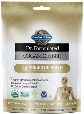 Dr. Formulated Organic Fiber, Unflavored - 192g