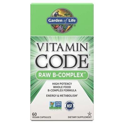 Vitamin Code RAW B-Complex - 60 vcaps