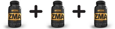 3 x 5% Nutrition ZMA - Core Series - 90 caps
