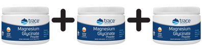 3 x Trace Minerals Magnesium Glycinate Powder, Orange Dream - 180g