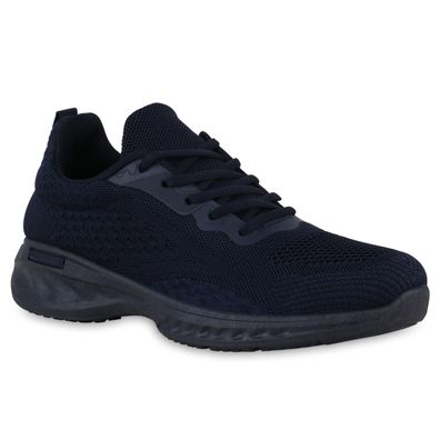 VAN HILL Herren Laufschuhe Sportschuhe Sportliche Schnürer Strick Schuhe