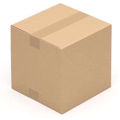 100 x Versandkartons 250 x 250 x 250 - Karton braun -Faltkartons 1 wellig"
