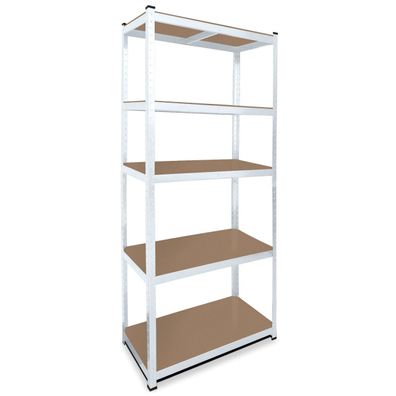 Lagerregal 180 x 90 x 40 cm Traglast 875 kg Regal Schwerlastregal Steckregal verzink