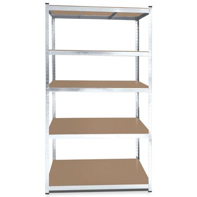 Lagerregal 200 x 120 x 60 cm Traglast 875 kg Regal Schwerlastregal Steckregal verzin