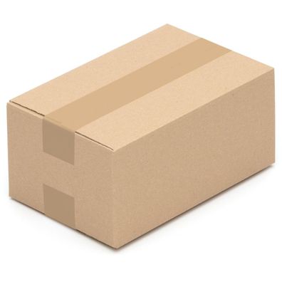 25 Karton Faltschachtel Faltkartons 260 x 170 x 120mm - Stabile Karton"