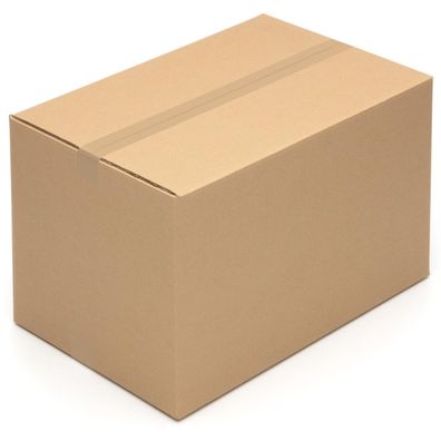 20x Faltkarton 600 x 400 x 400 braun - 2-Wellig Versandkarton - Kartons"