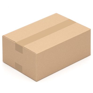 100x Kartons für Warensendung 350 x 240 x 150mm Faltschachteln A4 Faltkarton"