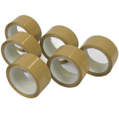 576 Rollen Packband Klebeband Braun Laut PP Paketband Tape 48 mm x 66 m"