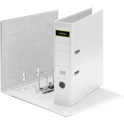 480 x Ordner A4 8 cm PP Kunststoff Weiss Aktenordner Briefordner Breit 80 mm"