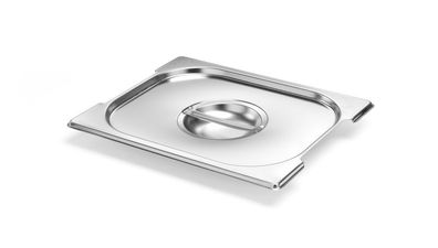 Hendi Deckel GN12 mit Griffaussparung Budget Line aus Edelstahl