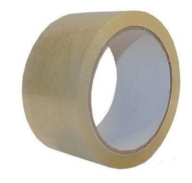 12 Packband Leise 50mm x 66 lfm PP Klebeband transparent"
