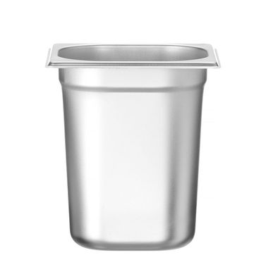 Hendi GN-Behälter Budget Line GN16 3,4 Liter aus Edelstahl AISI 201