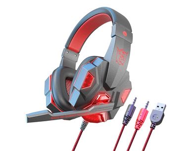 Kopfhörer, Kabelgebundene Kopfhörer, für Laptops, Gaming, Gaming Headset