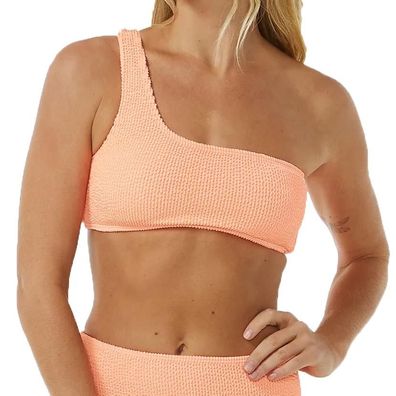 RIP CURL Bikini Top Sunshine Schulterfreies Top coral - Größe: L