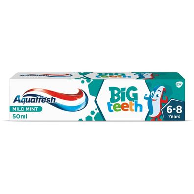 Aquafresh Kinder Zahncreme für große Zähne 6+ 50 ml