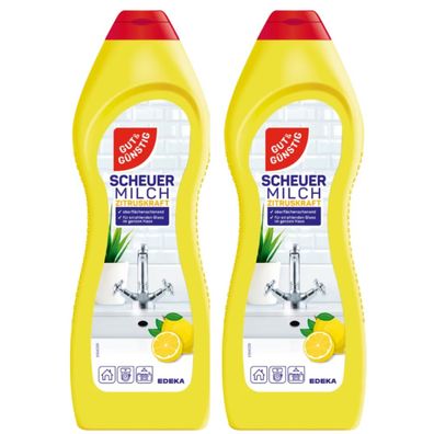 G&G Scheuermilch Reinigungsset 2x750 ml
