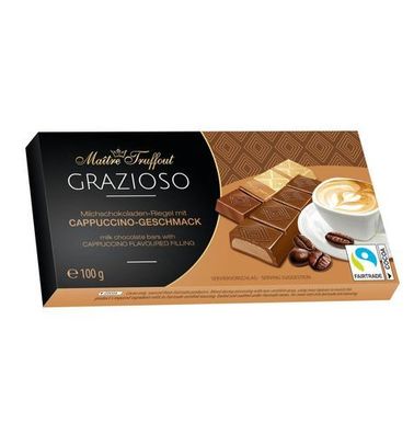 Maitre Truffout Grazioso Cappuccino Pralinen 100 g