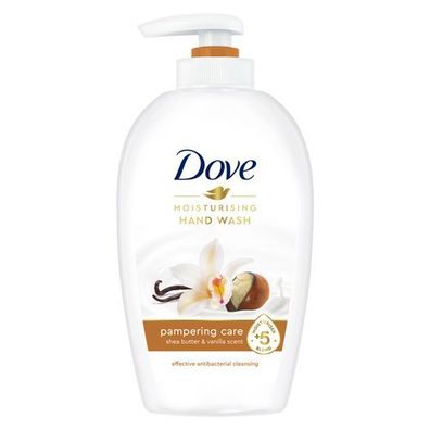 Dove Flüssigseife mit Shea Butter und Vanille, 250 ml