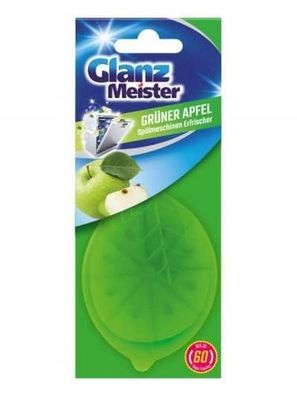 GlanzMeister Geschirrspüler Duft - Grüner Apfel, 20 Stück