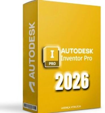Autodesk Inventor 2026 - 1 Jahr Lizenz für Windows