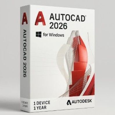 Autodesk AutoCAD LT 2026 für macOS 1-Jahres-Lizenz