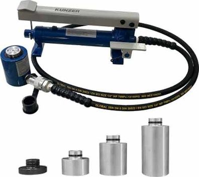 Kunzer Auspress-Werkzeug für NFZ-Räder, 5-tlg. im Koffer HL1001D-SET