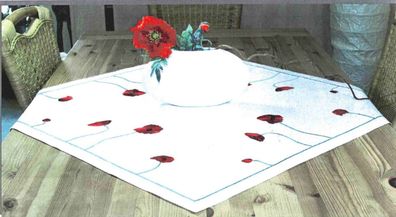 Mitteldecke "Mohnblume"