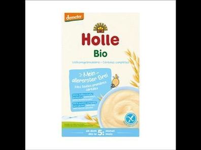Holle 3x Bio-Vollkorngetreidebrei Mein allererster Brei Hafer 250g