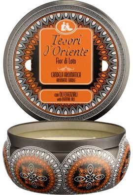 Tesori d'Oriente Duftkerze Fior di Loto 200 g - Italienische Qualität