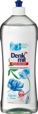Denkmit Dampfbügeleisen-Wasser 1 l - Optimal für ein faltenfreies Bügeln