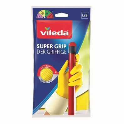 Vileda Rutschfeste Handschuhe Größe L