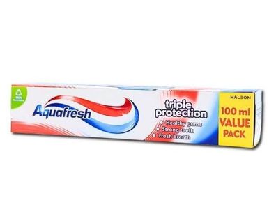 Aquafresh Dreifachschutz Zahncreme 100 ml