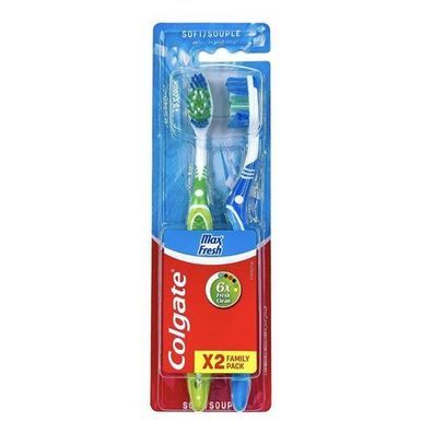 Colgate Max Fresh Sanft Zahnbürste 2er Pack