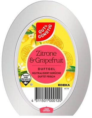 G&G Raumduft Zitrone & Grapefruit 150 g - Frischer Duft
