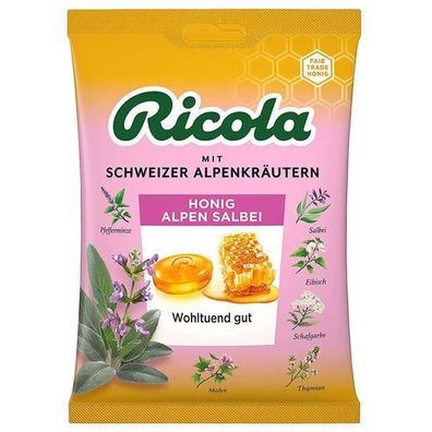 Ricola Honig Alpen Salbei Bonbons, 75 g