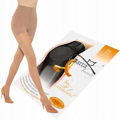 Gatta Bye Cellulite Strumpfhose - 20 DEN Figurformen Wellness, Anti Cellulite Daino